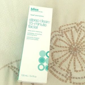 NIB. Bliss Steep Clean 15-minute Facial